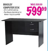 Bradley Computer Desk-H73.5 x W120 x D60cm