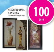 Assorted Wall Hangings-each