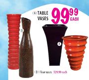 Floor Vases-each