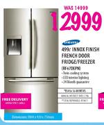 Samsung Innox Finish French Door Fridge/Freezer-499 Ltr (RF67DEPN)