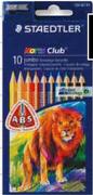 Staedtler Traingular Jumbo Colouring Pencils-10's Per Pack