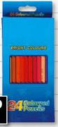 Long Colouring Pencils -24 Pack