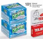 Karvol Decongestant Chest Rub-50g Each