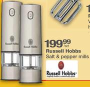 Russell Hobbs Salt & Pepper Mills - Per Set
