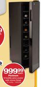 Platinum 12 Botte Wine Cooler With Mirror Finish - Each