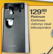 Platinum Elektriese Vlekvrye Stall Blikoopmaker Elk