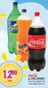 Coca-Cola Cool Drinks-2ltr Each