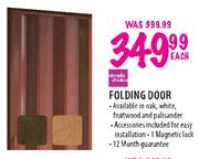 Simple Choice Folding Door-Each