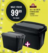Big Jim 30l + 60l Delta Storage Box Combo