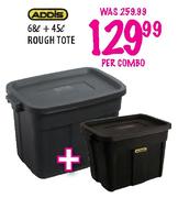 Addis 68Ltr + 45l Roughtote 