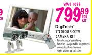 DigiTech 7" Colour CCTV Camera Kit