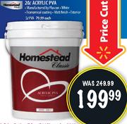 Homestead Classic Acrylic PVA-5L