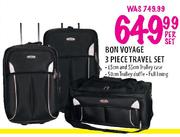 Bon Voyage 3 Piece Travel Set