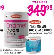 Plascon Enamel Doors And Trims-5L