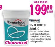 Homestead Textured Acrylic-15L