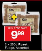 Rozet Fudge - 2 x 250gm
