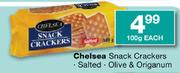 Chelsea Snack Crackers - 100gm Each