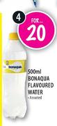 Bonaqua Flavoured Water Assorted-4x500ml
