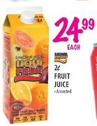 Liqui Fruit Fruit Juice-2Ltr Each
