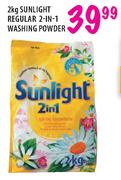 Sunlight Regular 2-in-1 Washing Powder-2kg