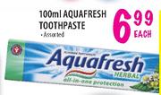 Aquafresh Toothpaste-100ml