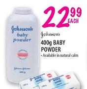 Johnson's Baby Powder-400gm