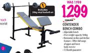 Trojan Contender Bench Combo