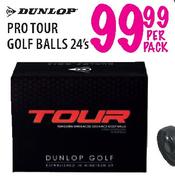 Dunlop Pro Tour Golf Balls-24's Per Pack