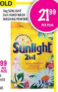 Sunlight 2 In 1 Hand Wash Washing Powder-1kg