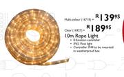 10m Rope Light Multi-Colour