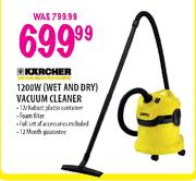 Karcher 1200W (Wet And Dry) Vacuum Cleaner
