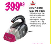 Bissell Pet Hair Hand Vac (BSL208)-500W