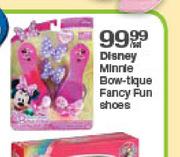 Disney Minnie Bow-Tique Fancy Fun Shoes-Per Set