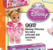 Disney Princess My Baby Princess Doll Assorted-20cm-Each