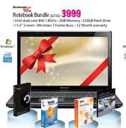 Lenovo Notebook Bundle(G570L)