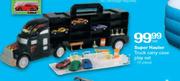 Super Hauler Truck Carry Case Play Set-Per Set