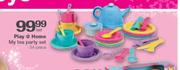 Play & Home My Tea Party Set-34 Piece Per Set
