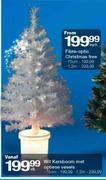 Wit Kersboom Met Optiese Vessels-75cm Elk