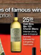 Odd Bins Bin 133 Chenin Blanc-750ml