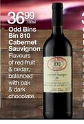 Odd Bins Bin 810 Cabernet Sauvignon-750ml