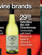 Odd Bins Bin 318 Chardonnay-750ml