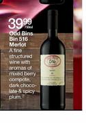 Odd Bins Bin 516 Merlot-750ml