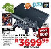 PS3 500GB Hard Drive Console Package