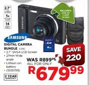Samsung Digital Camera Bundle (ES90)