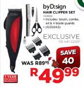 ByD:sign Hair Clipper Set (HC1000)