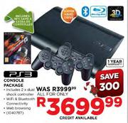 PS3 500GB Hard Drive Console Package