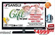 Sansui 3D HD Ready Plasma TV-50" (127cm)