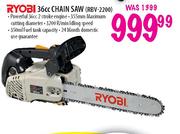 Ryobi Chain Saw(RBV-2200)-36cc