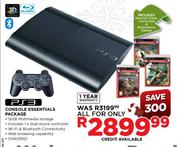 PS3 Console Essentials Package