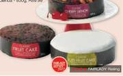 Classic Fruit Cake Iced-1Kg Each